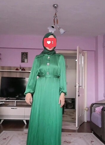 Benetton Yeşili Elbise