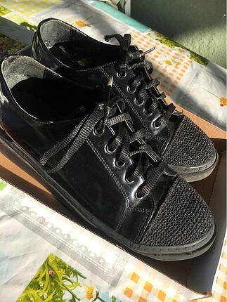 38 Beden siyah Renk Rugan ayakkabı