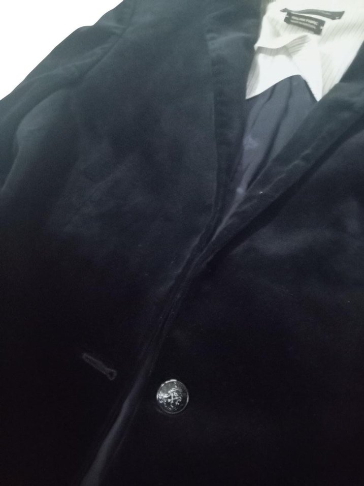 Siyah Süet Kadın Blazer Ceket - Görsel 2