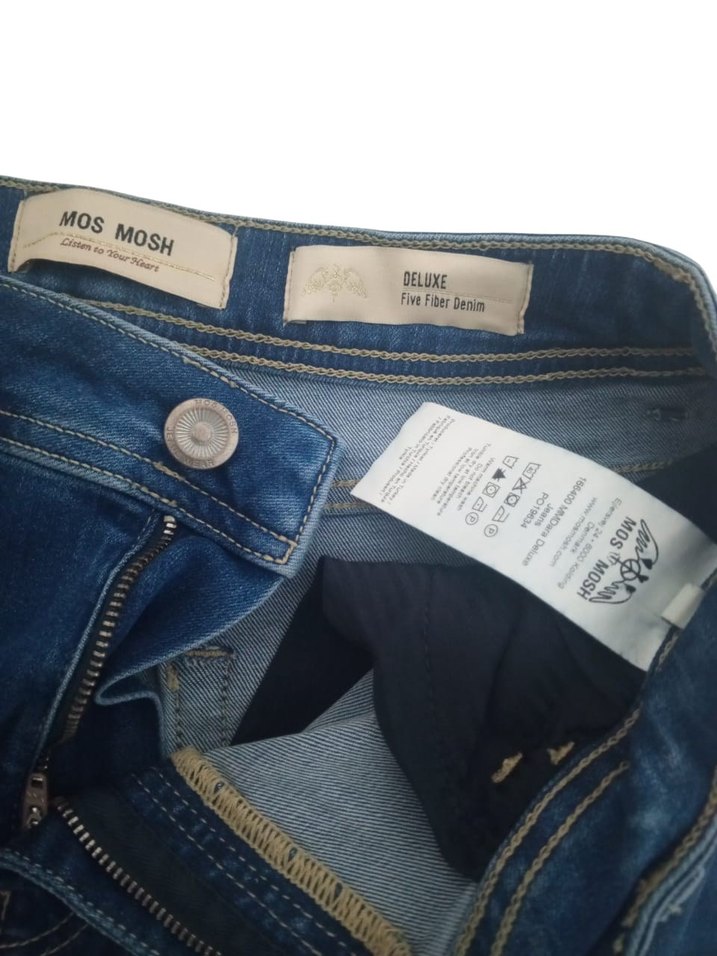 Kadın Lacivert Kot Pantolon - Görsel 3