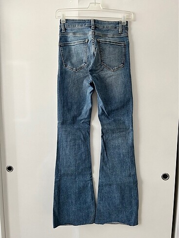 xs Beden Mango İspanyol Paça Kot Pantolon