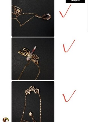 Kolye küpe bileklik