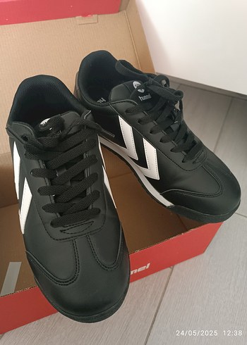 Hummel Sıfır Hummel Siyah-beyaz 37