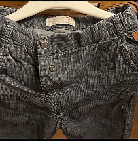18-24 Ay Beden Zara&H&M kadife çocuk Pantolon