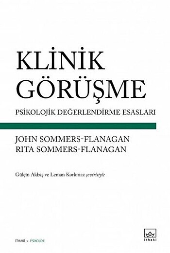 Klinik görüşme değerlendirme kitabı