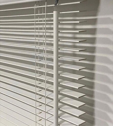 Beden Ahşap görünümlü Jaluzi 50x125x200 üstün kalite kırık beyaz