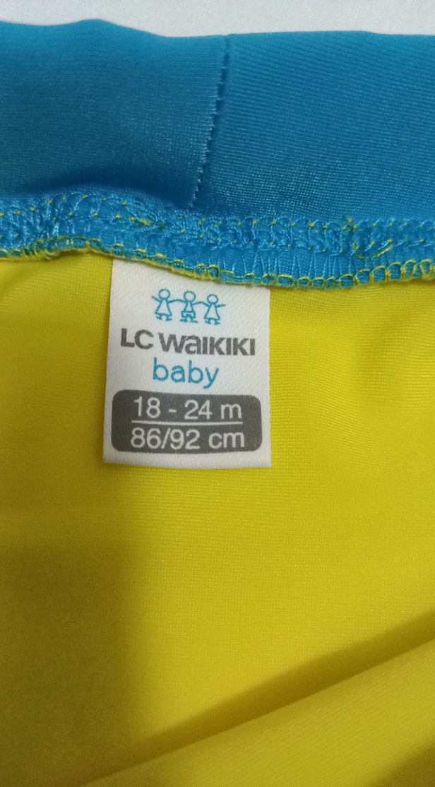Sarı Erkek Çocuk Deniz Şortu - Görsel 3