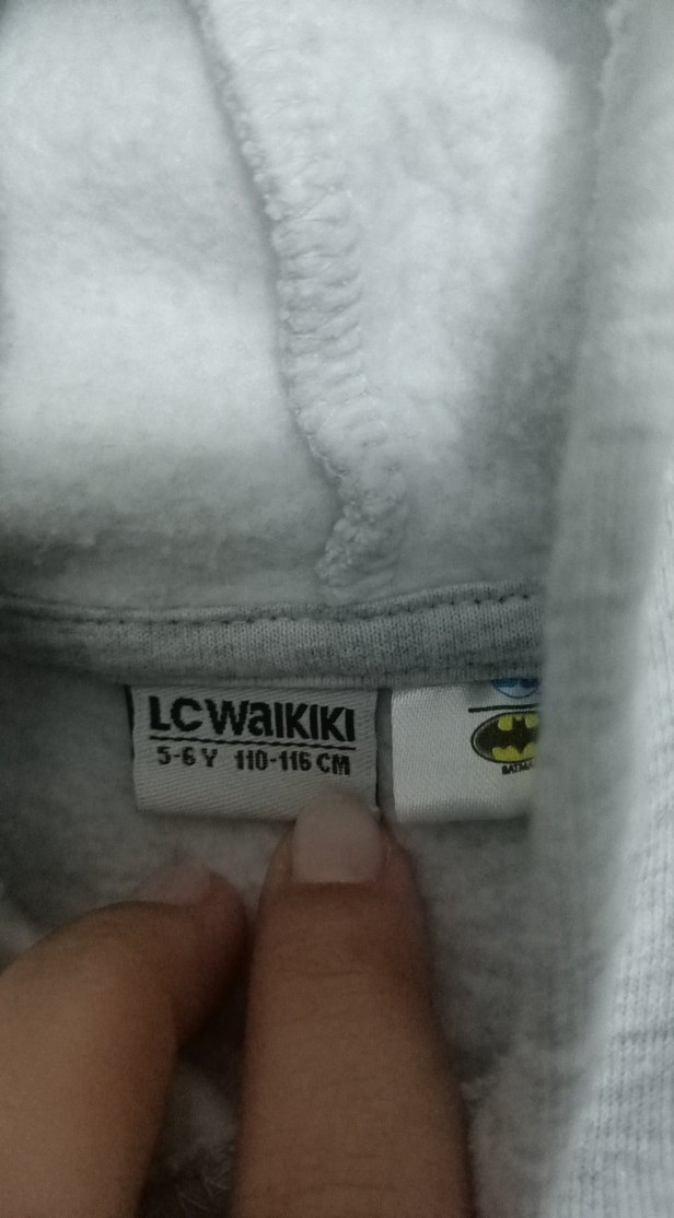 Erkek Çocuk Gri Baskılı Sweatshirt - Görsel 3