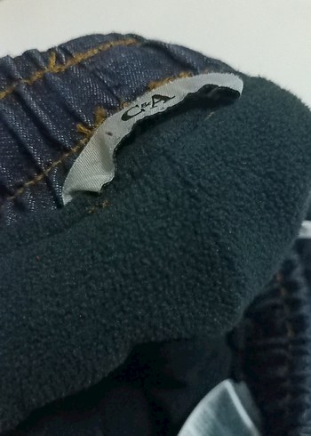 Erkek Çocuk Lacivert Bol Kesim Kot Pantolon - Görsel 4