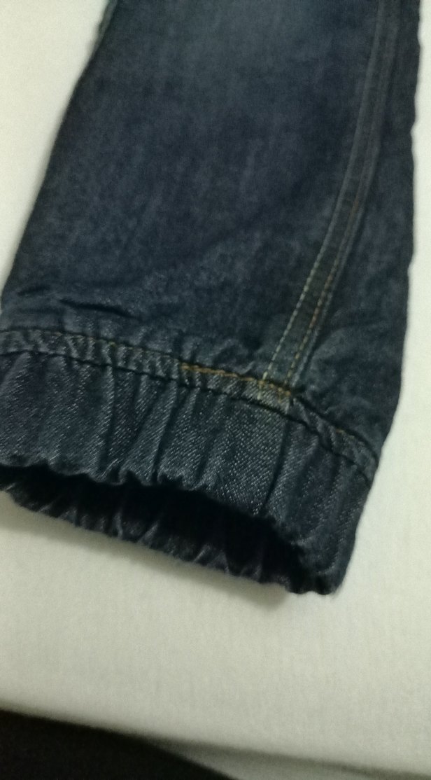 Erkek Çocuk Lacivert Bol Kesim Kot Pantolon - Görsel 2