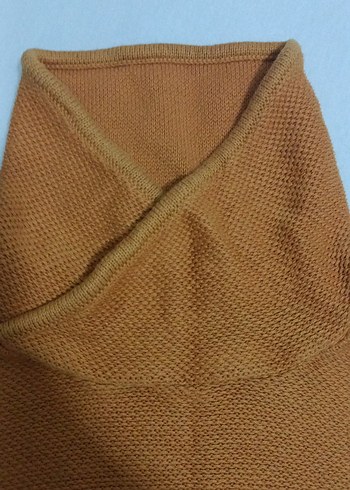 Erkek Çocuk Kahverengi Balıkçı Yaka Kazak - Görsel 3