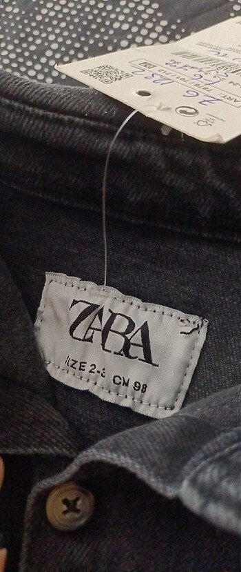 24-36 Ay Beden ZARA KOT ÇEKET 