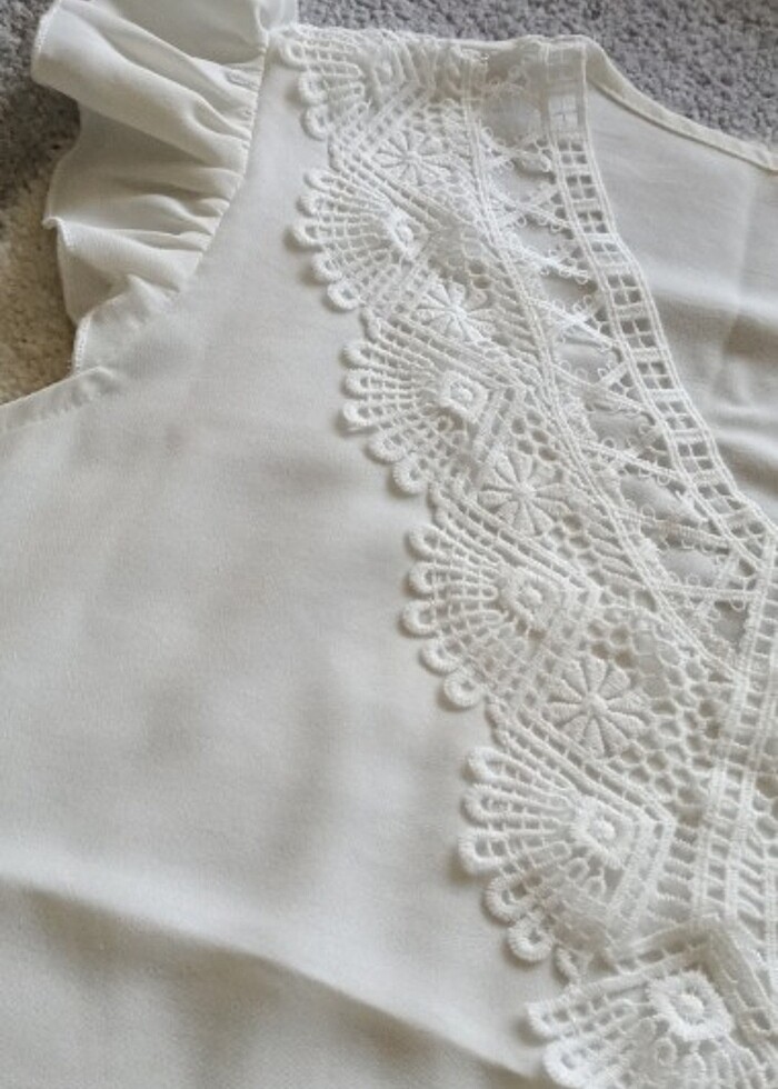 Beyaz bluz - Görsel 2