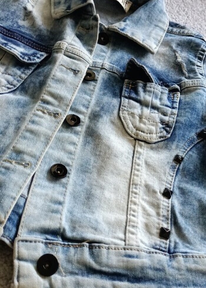 Jeans çeket  - Görsel 2