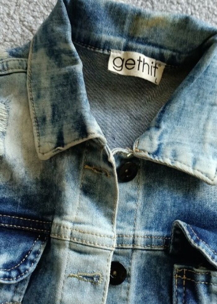 Jeans çeket  - Görsel 4