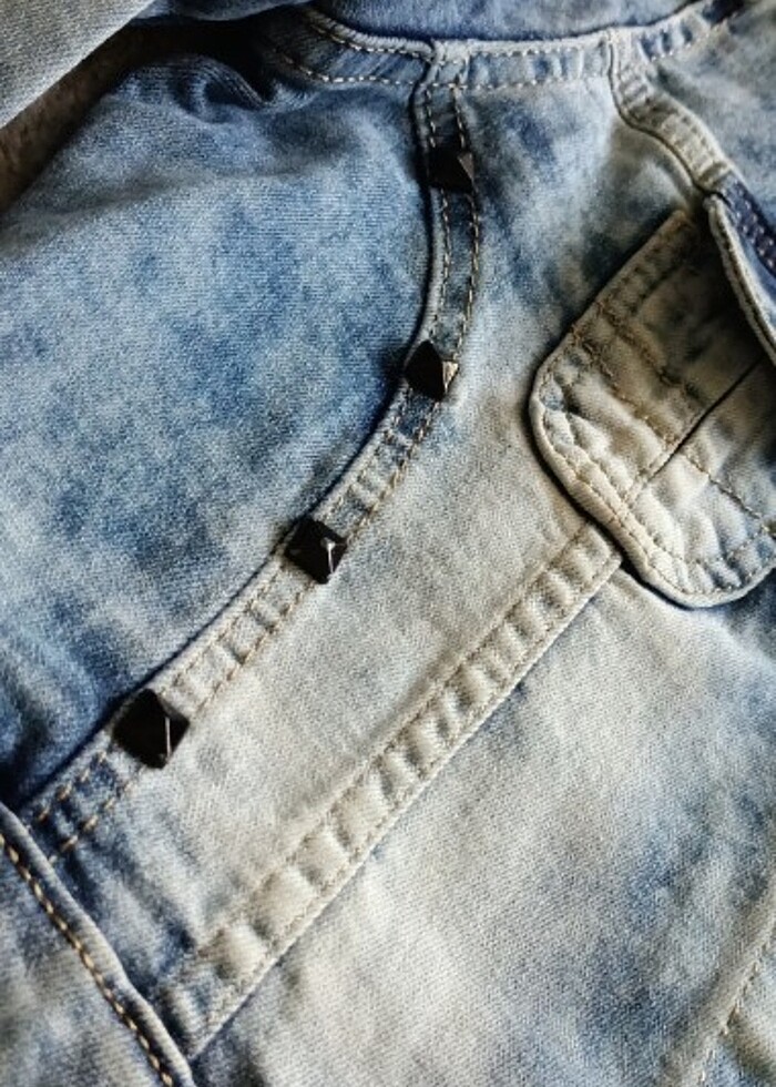 Jeans çeket  - Görsel 5