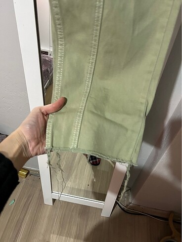 36 Beden yeşil Renk Kontrast dikişli
