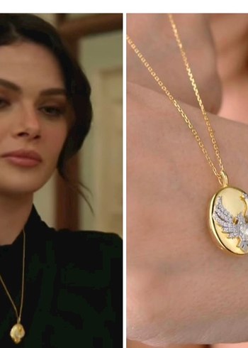 ALYA kolyesi-Anka kuşu fotoğraf koyulabilen kolye - Görsel 2