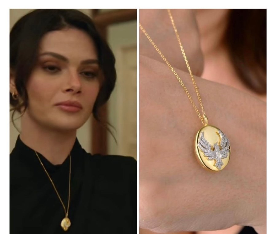 ALYA kolyesi-Anka kuşu fotoğraf koyulabilen kolye - Görsel 2