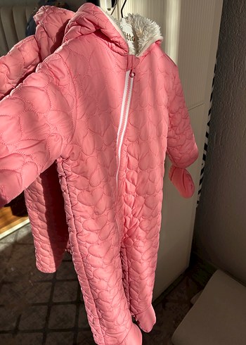 Kız bebek astronot tulum 9-12 ay - Görsel 4