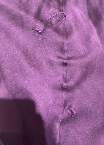 Uzun Mor Kadın Abiye Elbise - Görsel 3