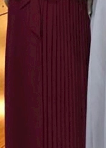 Mürdüm Uzun Piliseli Kadın Elbise - Görsel 7