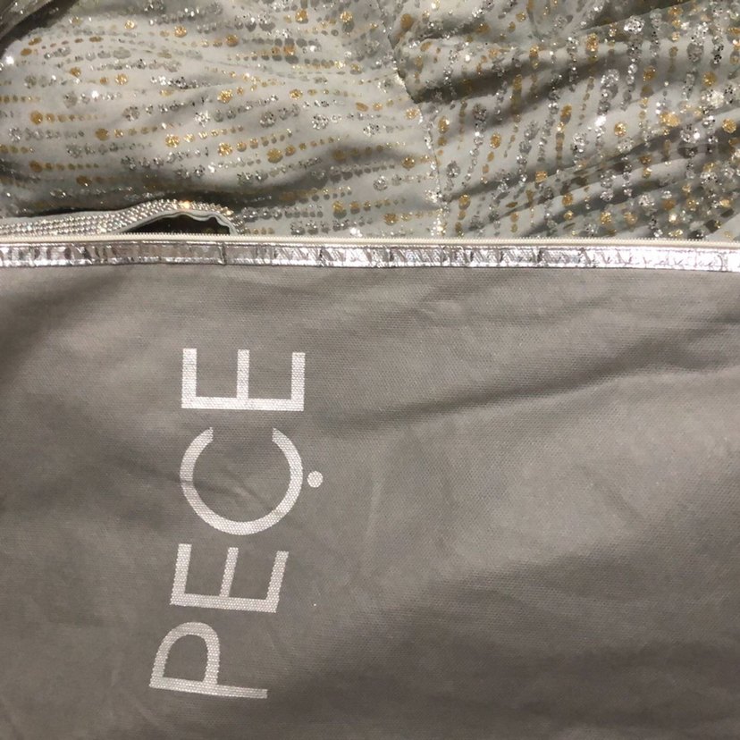 Gri Drapeli Uzun Abiye Elbise - Görsel 4