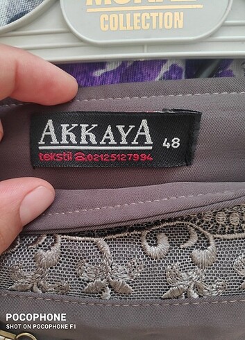 48 Beden kahverengi Renk Etek 