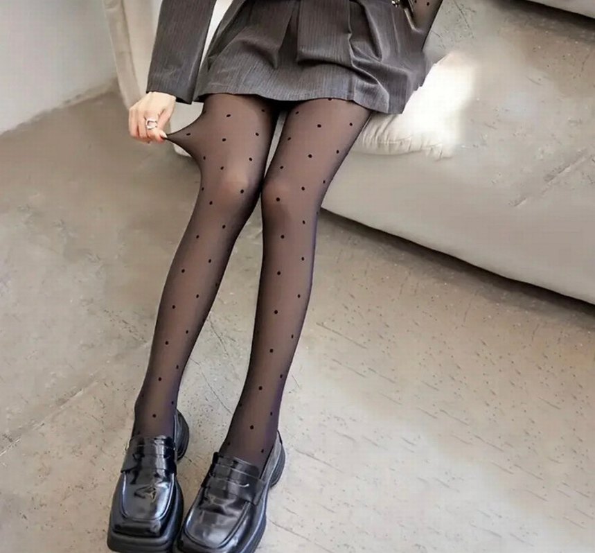 Siyah Düz Dokulu Hemşire Korsesi - Görsel 4