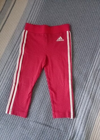 12-18 Ay Beden pembe Renk Adidas kız tayt orijinal 