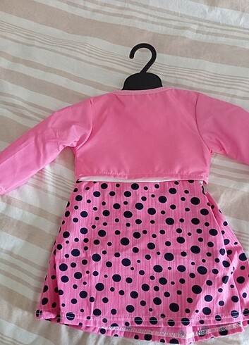 9-12 Ay Beden Kız bebek elbise