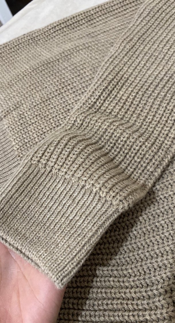 Yarım Fermuarlı Örgü Erkek Kazak - Görsel 3