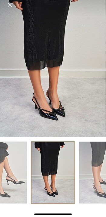 Diğer Nişantaşı shoes rugan topuklu ayakkabı