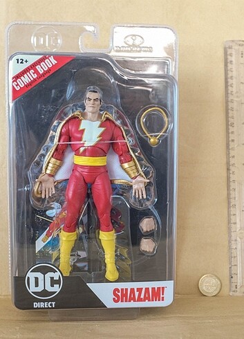 Mcfarlane Page Punchers Shazam! (Dawn of DC) Figürü