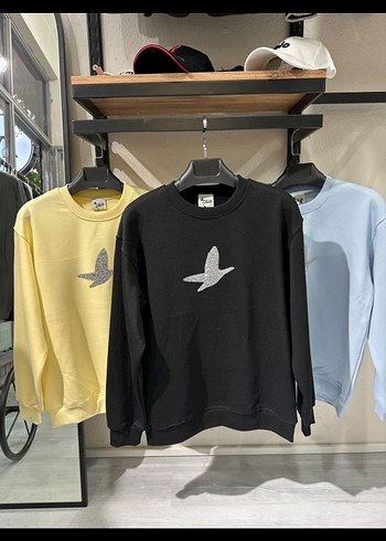 Diğer Kuş Baskılı Sweatshirt