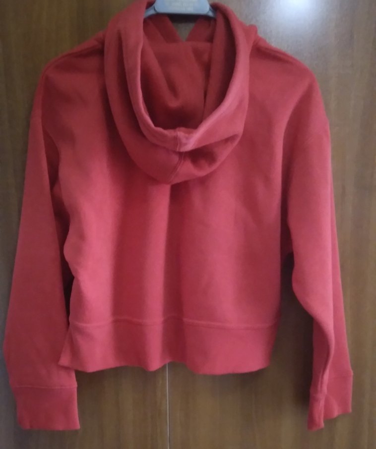 Zara kadın Kırmızı Sweatshirt Uzun Kollu - Görsel 3