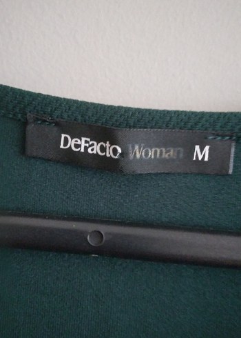 Uzun Kollu Yeşil Midi Elbise - Görsel 4