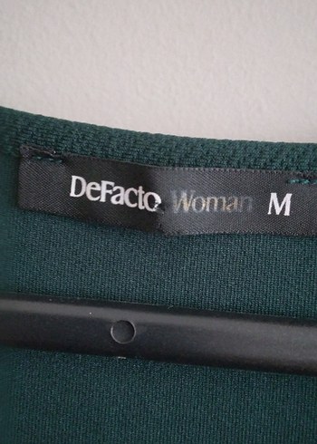 Uzun Kollu Yeşil Midi Elbise - Görsel 5