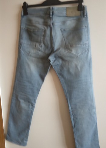 Erkek Açık Mavi Denim Regular Fit Jean  Pantolon - Görsel 4