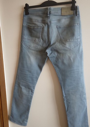 Erkek Açık Mavi Denim Regular Fit Jean  Pantolon - Görsel 3