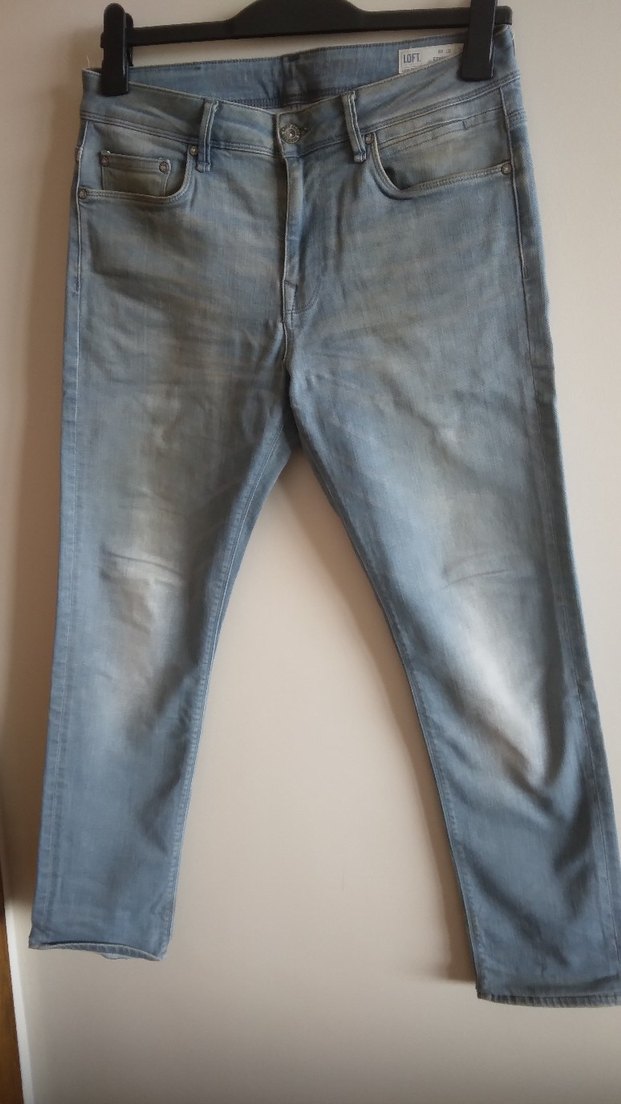 Erkek Açık Mavi Denim Regular Fit Jean  Pantolon - Görsel 2