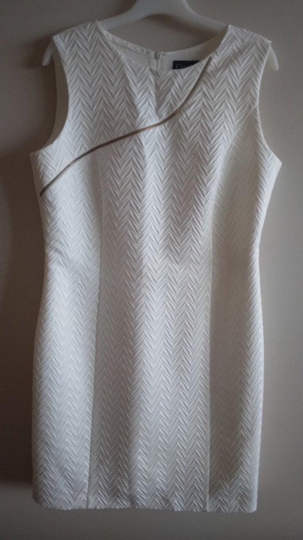 Balık sırtı desenli midi kalem Elbise - Görsel 2