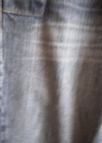 Kadın Denim Bol Kesim İspanyol Paça Normal Boy Jean Pantolon - Görsel 3