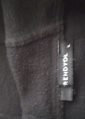 Siyah Kadın Sweatshirt, Kapisonlu , Uzun Kollu - Görsel 7