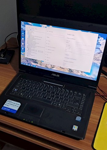 Siyah ASUS Dizüstü Bilgisayar - Görsel 2