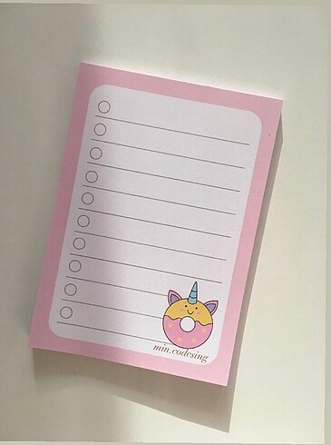 Planner/Notepad
