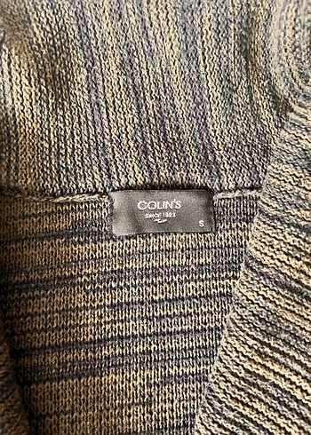 Düğmeli Gri Erkek Triko Hırka - Görsel 4