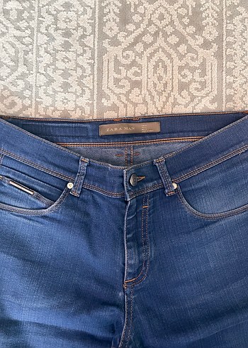 Erkek Normal Kesim Mavi Denim Jean - Görsel 2