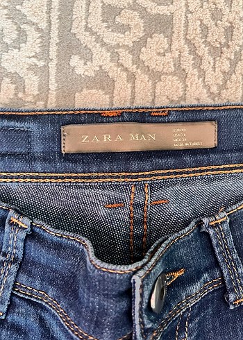 Erkek Normal Kesim Mavi Denim Jean - Görsel 3