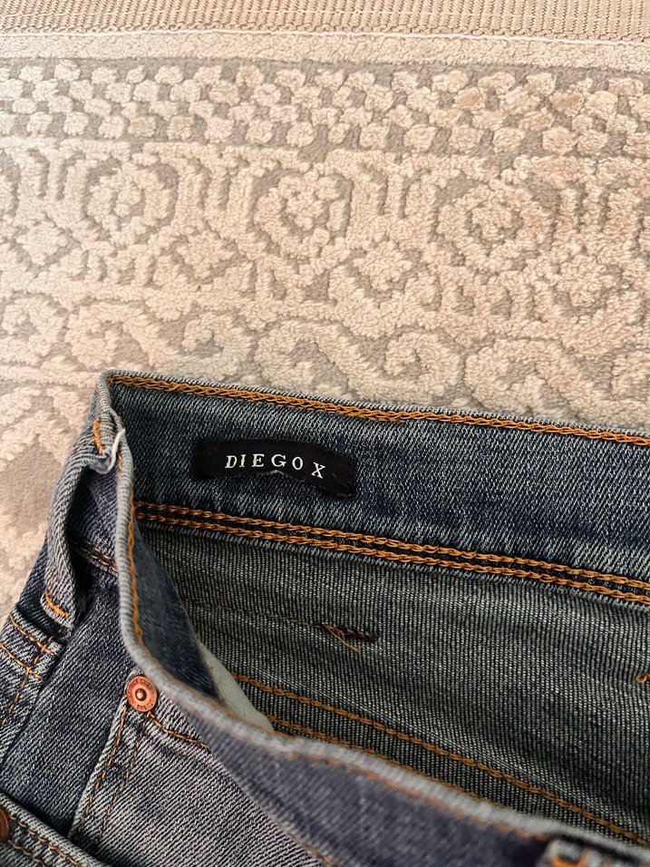 Erkek Denim Fermuarlı Dar Kesim Jean - Görsel 5